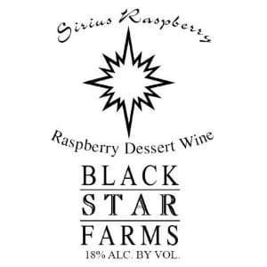 Star label for the Blanc de Blanc Sparkling Wine.